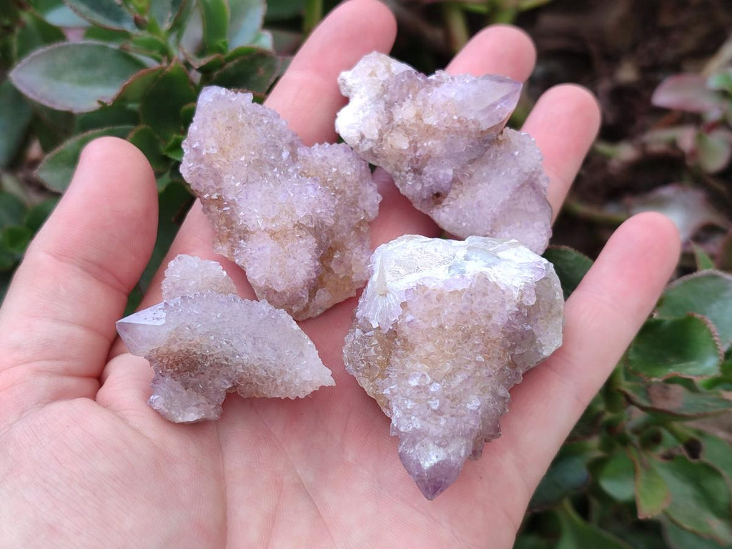 Natural Amethyst Spirit Crystals and Clusters x 24 From Boekenhouthoek, South Africa