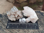 Natural Clear Quartz Crystal Clusters x 35 From Madagascar