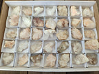 Natural Clear Quartz Crystal Clusters x 35 From Madagascar