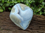 Polished Large Blue Lace Agate Standing Free Form x 1 From Nsanje, Malawi - Toprock Gemstones and Minerals 