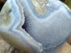 Polished Large Blue Lace Agate Standing Free Form x 1 From Nsanje, Malawi - Toprock Gemstones and Minerals 