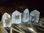 Polished Clear Quartz Display Crystals x 24 From Madagascar