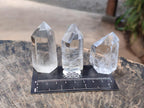 Polished Clear Quartz Display Crystals x 24 From Madagascar