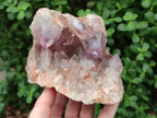 Natural Jacaranda Amethyst Crystal Clusters x 2 From Mumbwa, Zambia