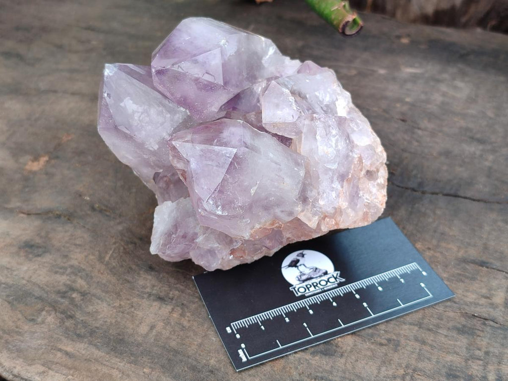 Natural Jacaranda Amethyst Crystal Clusters x 2 From Mumbwa, Zambia