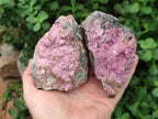 Natural Salrose Cobaltoan Dolomite Specimens x 4 From Kakanda, Congo