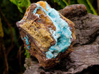 Natural Drusy Coated Chrysocolla with Malachite Specimens x 3 From Lupoto Mine, Congo - Toprock Gemstones and Minerals 