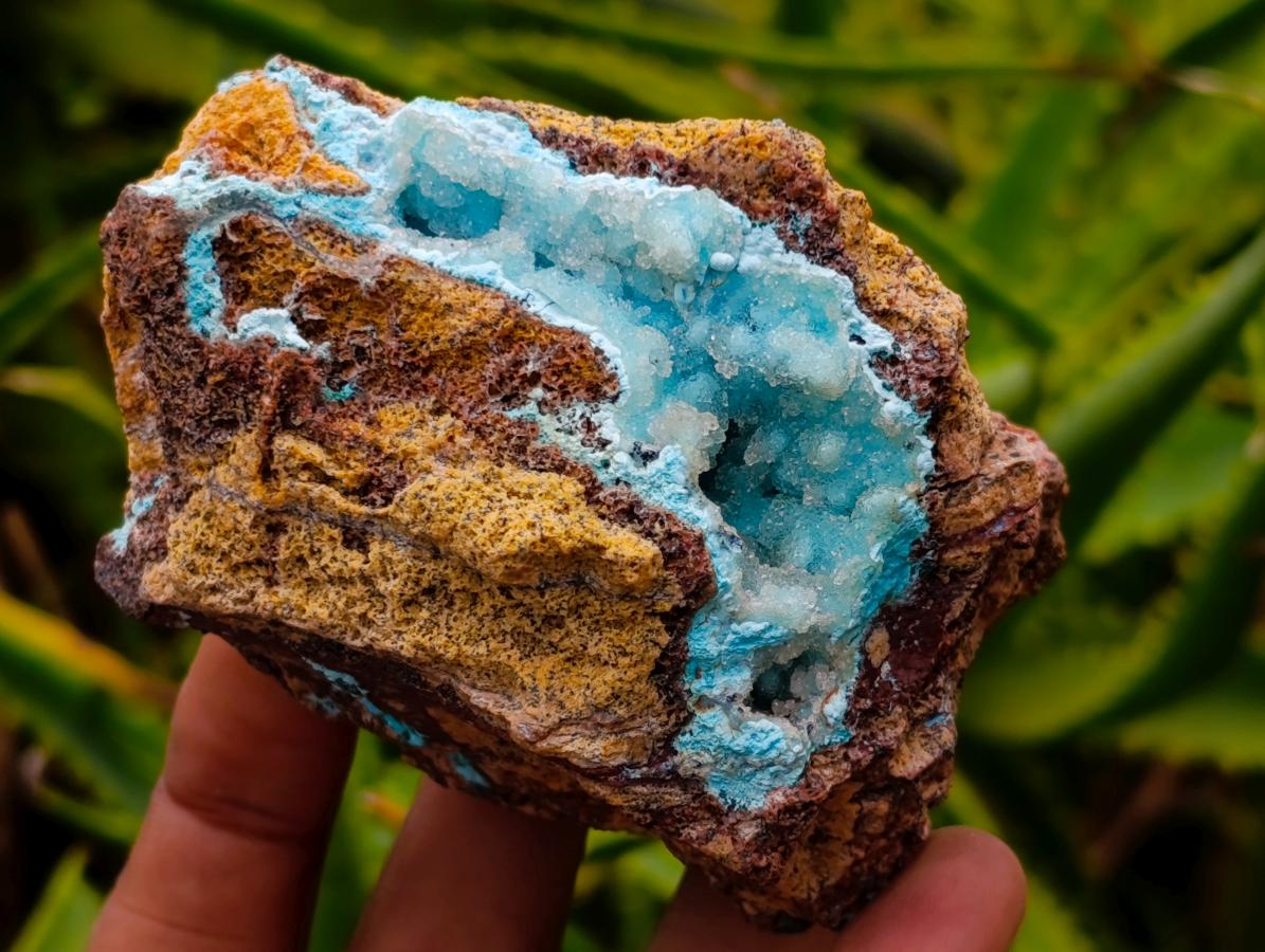 Natural Drusy Coated Chrysocolla with Malachite Specimens x 3 From Lupoto Mine, Congo - Toprock Gemstones and Minerals 