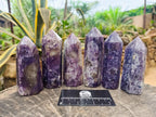 Polished Lepidolite Display Crystals x 6 From Ambatondrazaka, Madagascar - Toprock Gemstones and Minerals 