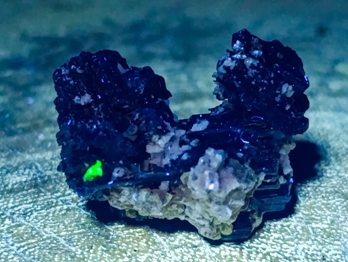 Natural Schorl Black Tourmaline with Vermiculite Mica x 35 From Erongo, Namibia - Toprock Gemstones and Minerals 