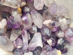 Natural Smokey Window Amethyst Crystals x 1kg Lot From Chiredzi, Zimbabwe - Toprock Gemstones and Minerals 
