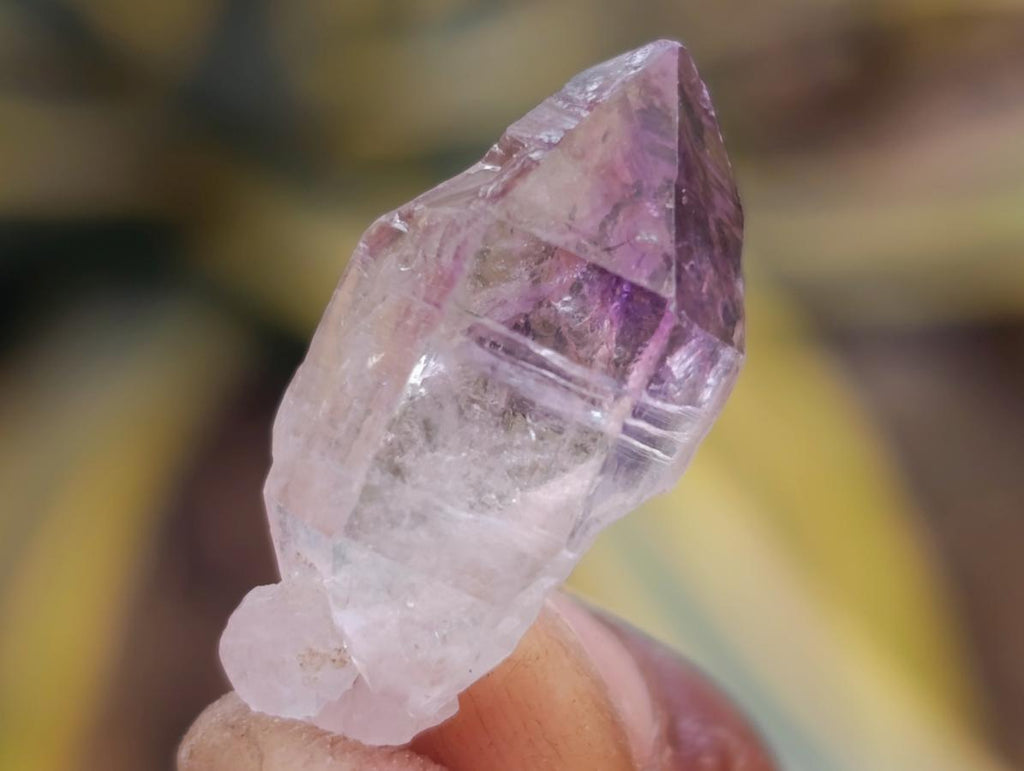 Natural Smokey Window Amethyst Crystals x 1kg Lot From Chiredzi, Zimbabwe - Toprock Gemstones and Minerals 