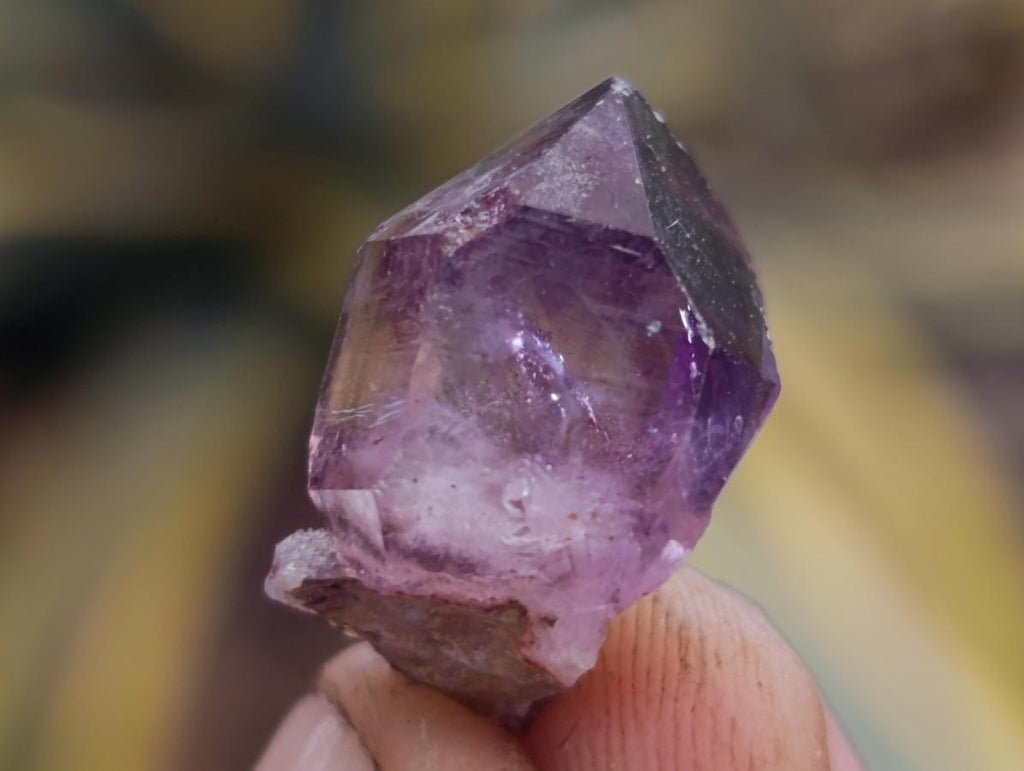 Natural Smokey Window Amethyst Crystals x 1kg Lot From Chiredzi, Zimbabwe - Toprock Gemstones and Minerals 