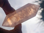 Polished Double Terminated Gemmy Rose Quartz Crystals x 12 From Madagascar - Toprock Gemstones and Minerals 