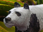 Handmade Large Panda Soapstone Carving x 1 From Zimbabwe - Toprock Gemstones and Minerals 