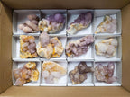 Natural Amethyst Spirit Clusters x 12 From Boekenhouthoek, South Africa - Toprock Gemstones and Minerals 