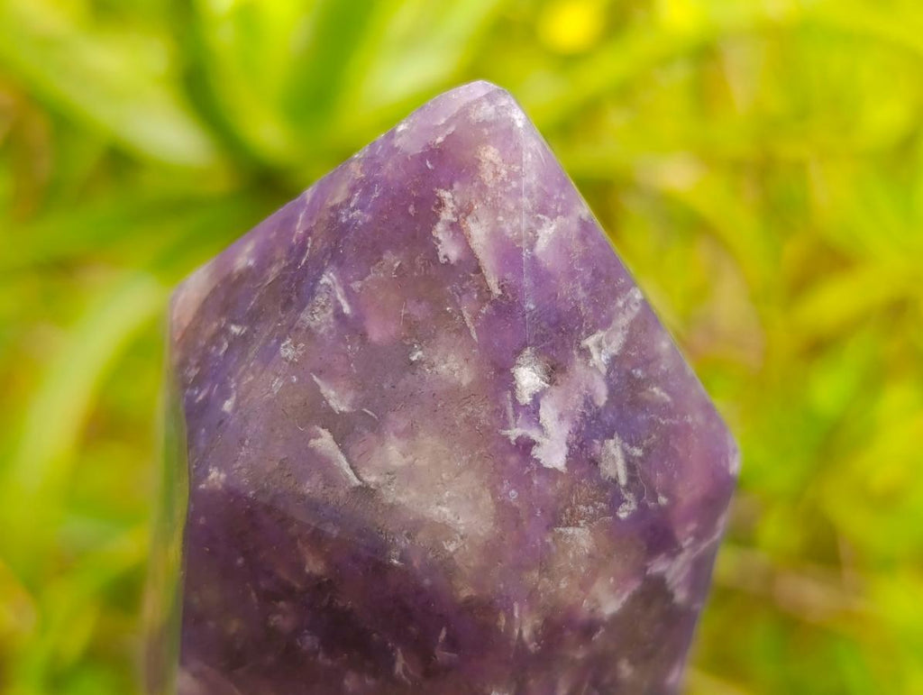 Polished Lepidolite Display Crystals x 2 From Ambatondrazaka, Madagascar - Toprock Gemstones and Minerals 