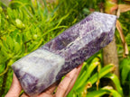 Polished Lepidolite Display Crystals x 2 From Ambatondrazaka, Madagascar - Toprock Gemstones and Minerals 