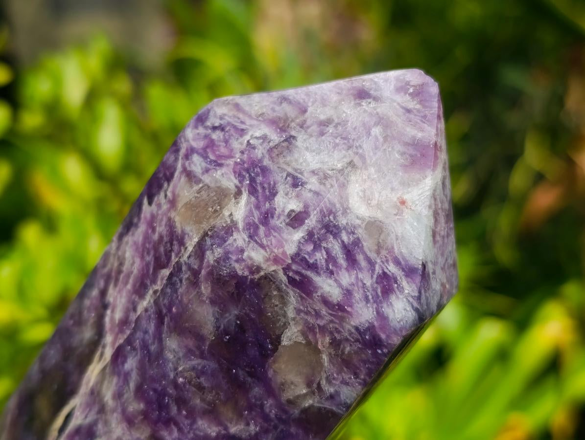 Polished Lepidolite Display Crystals x 2 From Ambatondrazaka, Madagascar - Toprock Gemstones and Minerals 
