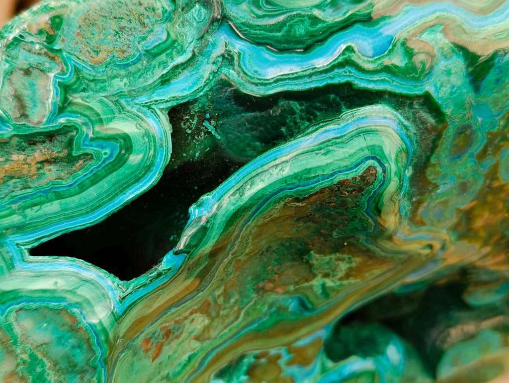 Polished XL Malacolla Display Free Form x 1 From Kulukuluku, Congo - Toprock Gemstones and Minerals 