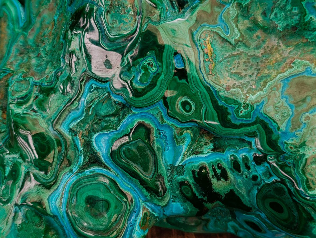 Polished XL Malacolla Display Free Form x 1 From Kulukuluku, Congo - Toprock Gemstones and Minerals 