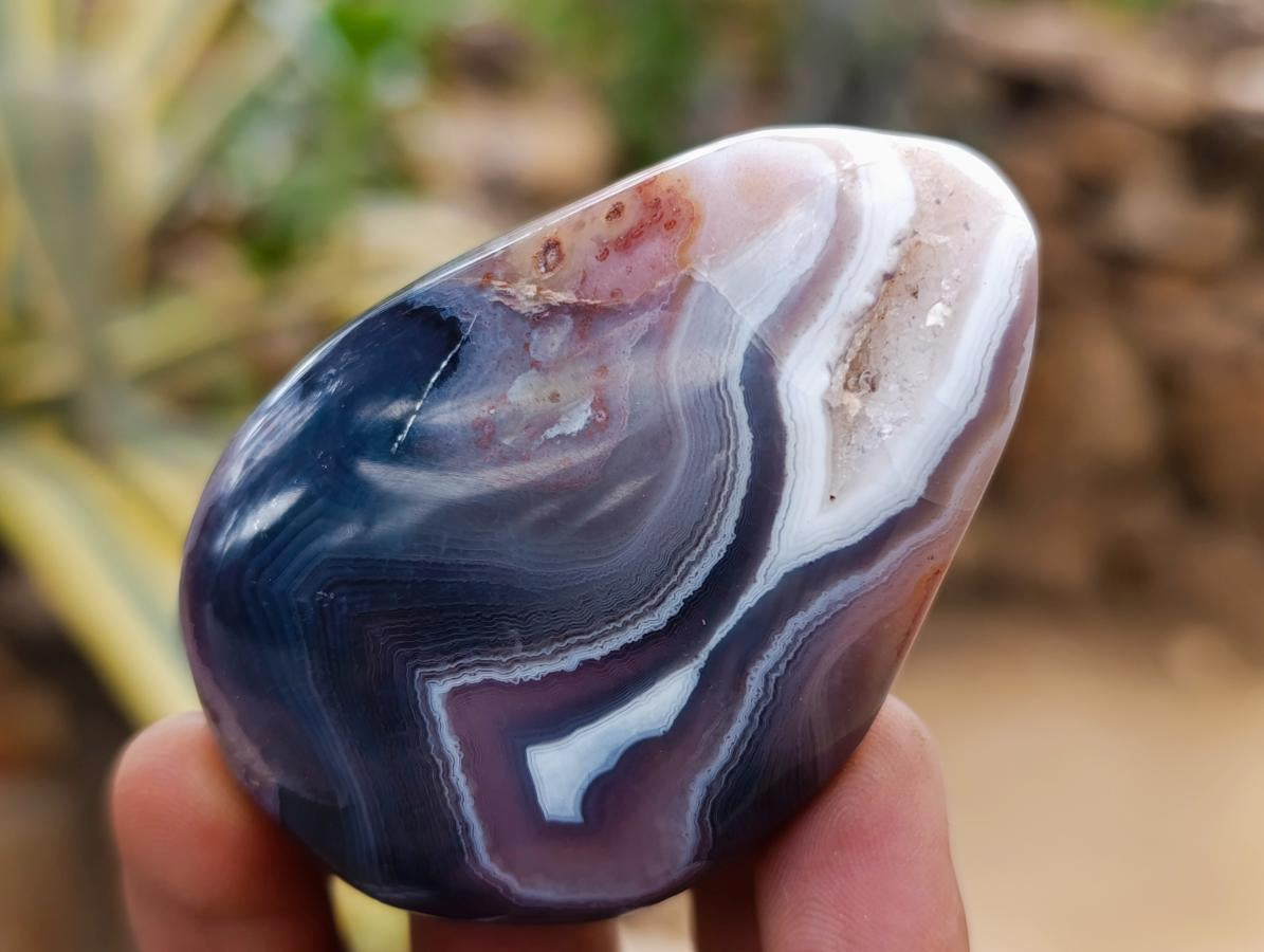 Polished Red Shashe River Agate Galets x 70 From Shashe River, Zimbabwe - Toprock Gemstones and Minerals 