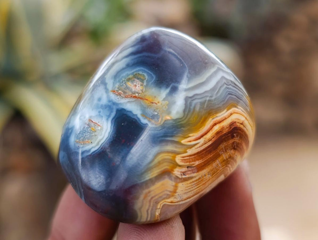 Polished Red Shashe River Agate Galets x 70 From Shashe River, Zimbabwe - Toprock Gemstones and Minerals 