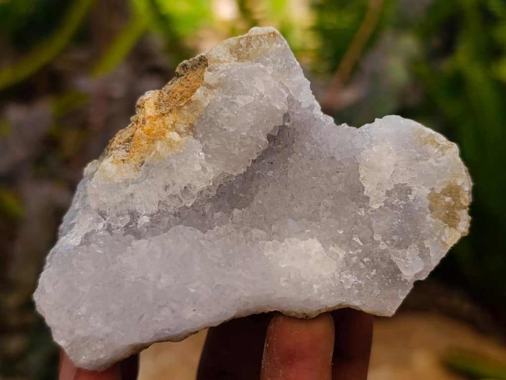 Natural Blue Lace Agate Cluster Specimens x 12 From Nsanje, Malawi - Toprock Gemstones and Minerals 