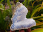 Natural Blue Lace Agate Cluster Specimens x 12 From Nsanje, Malawi - Toprock Gemstones and Minerals 