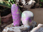 Polished Stichtite Standing Free Forms x 4 From Barberton, South Africa - Toprock Gemstones and Minerals 