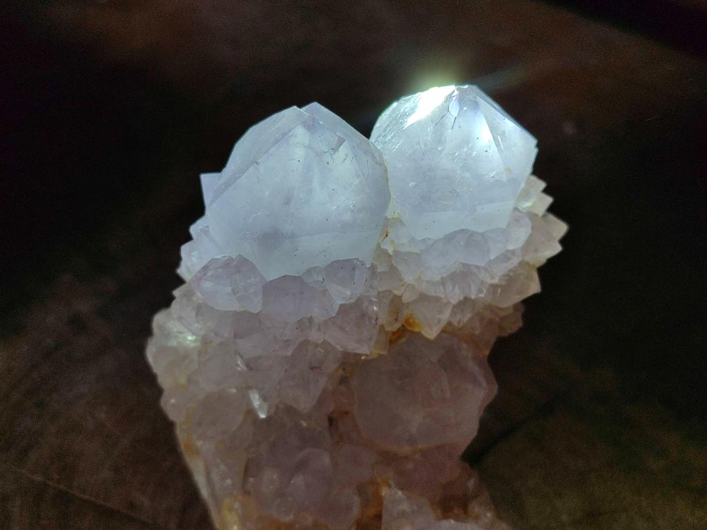 Natural Smokey Amethyst Spirit Clusters x 3 From Boekenhouthoek, South Africa - Toprock Gemstones and Minerals 