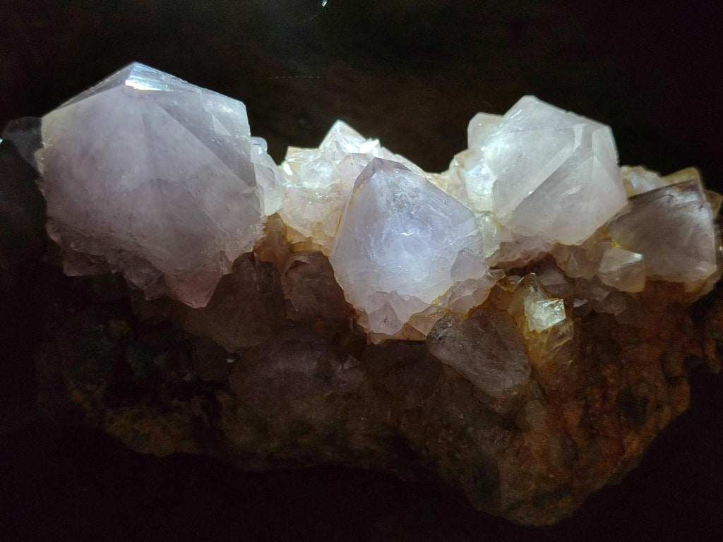 Natural Smokey Amethyst Spirit Clusters x 3 From Boekenhouthoek, South Africa - Toprock Gemstones and Minerals 