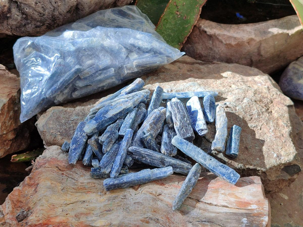 Natural Kyanite Crystals x 1.95 Kg Lot From Karoi, Zimbabwe - Toprock Gemstones and Minerals 