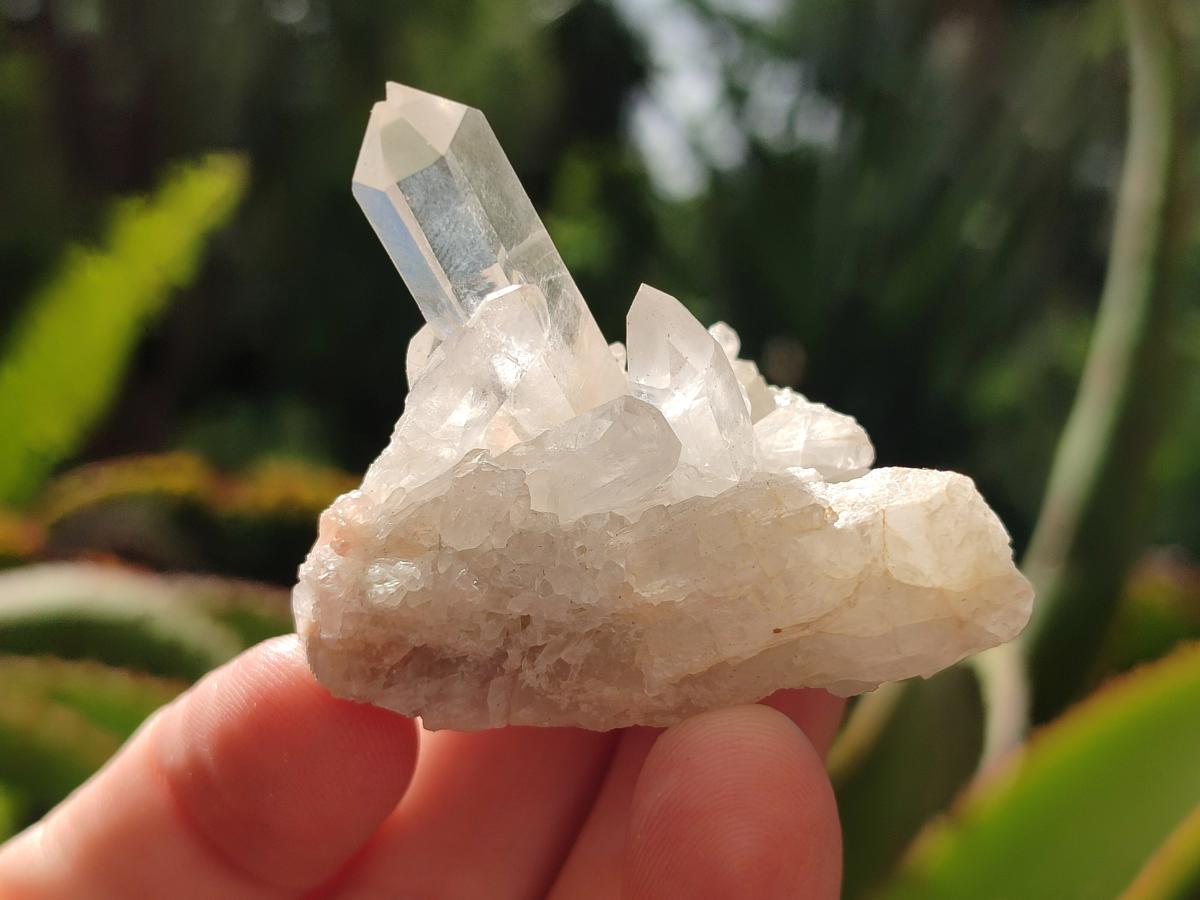 Natural Clear Quartz Clusters x 35 From Madagascar - Toprock Gemstones and Minerals 