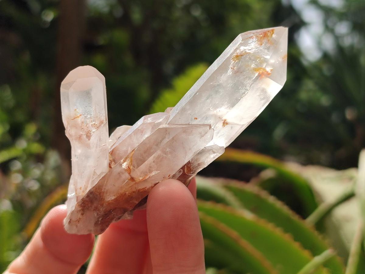 Natural Clear Quartz Clusters x 35 From Madagascar - Toprock Gemstones and Minerals 
