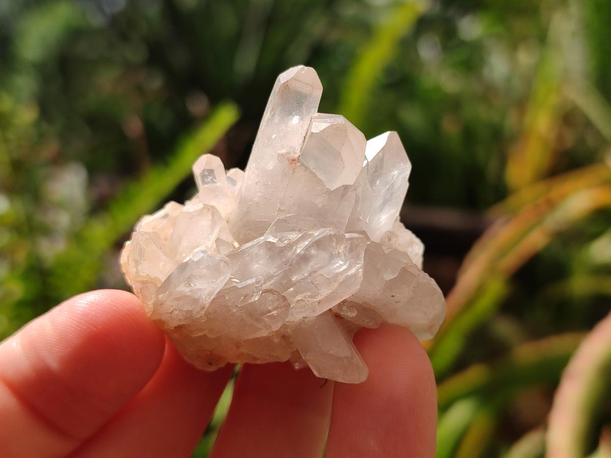 Natural Clear Quartz Clusters x 35 From Madagascar - Toprock Gemstones and Minerals 