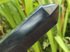 Polished Black Basalt Display Crystals x 5 From Madagascar - Toprock Gemstones and Minerals 