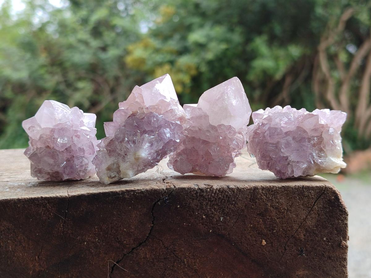 Natural Amethyst Spirit Clusters x 20 From Boekenhouthoek, South Africa - Toprock Gemstones and Minerals 