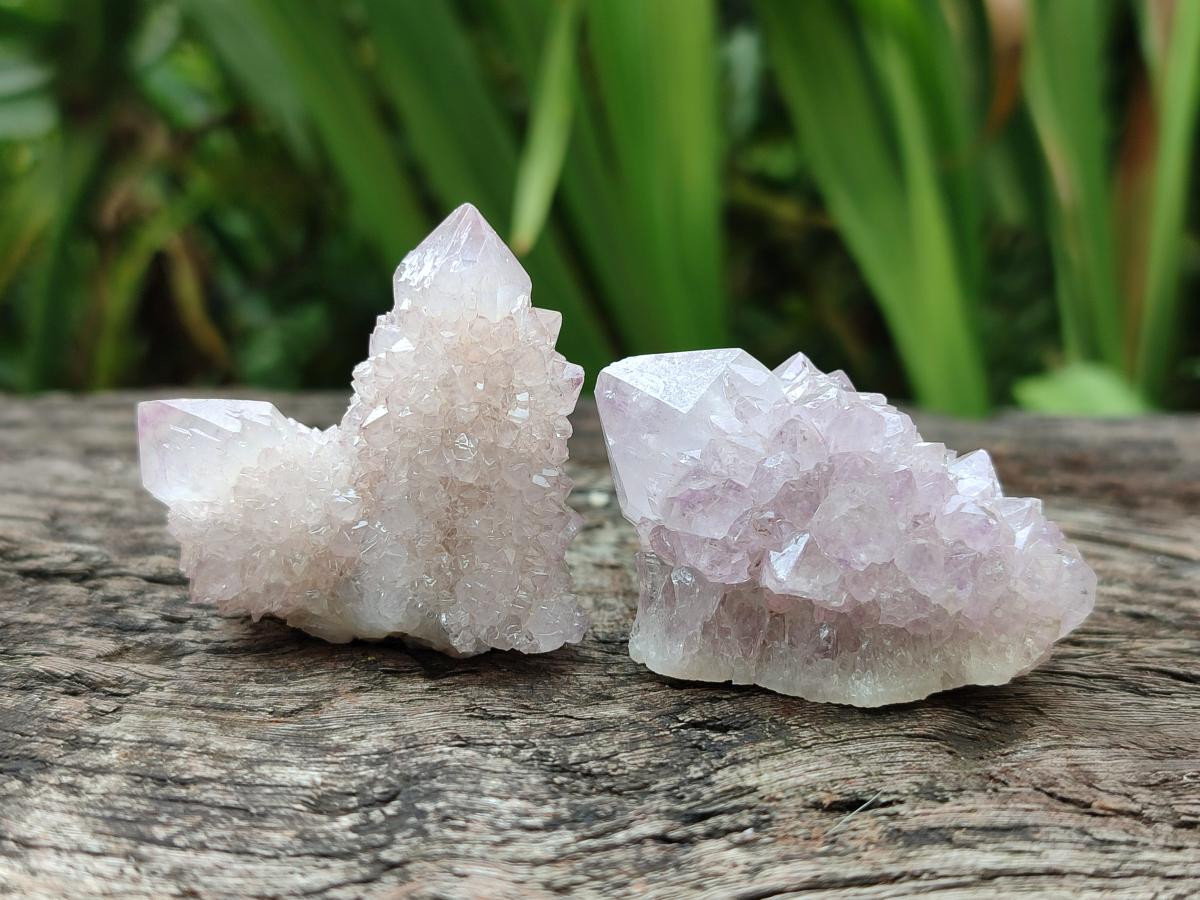 Natural Amethyst Spirit Clusters x 20 From Boekenhouthoek, South Africa - Toprock Gemstones and Minerals 