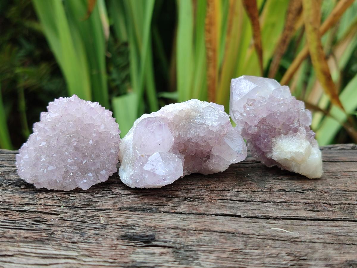 Natural Amethyst Spirit Clusters x 20 From Boekenhouthoek, South Africa - Toprock Gemstones and Minerals 