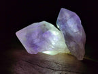 Natural Jacaranda Amethyst Single Crystals x 12 From Mumbwa, Zambia - Toprock Gemstones and Minerals 