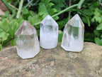 Polished Clear Quartz Crystals x 20 From Madagascar - Toprock Gemstones and Minerals 