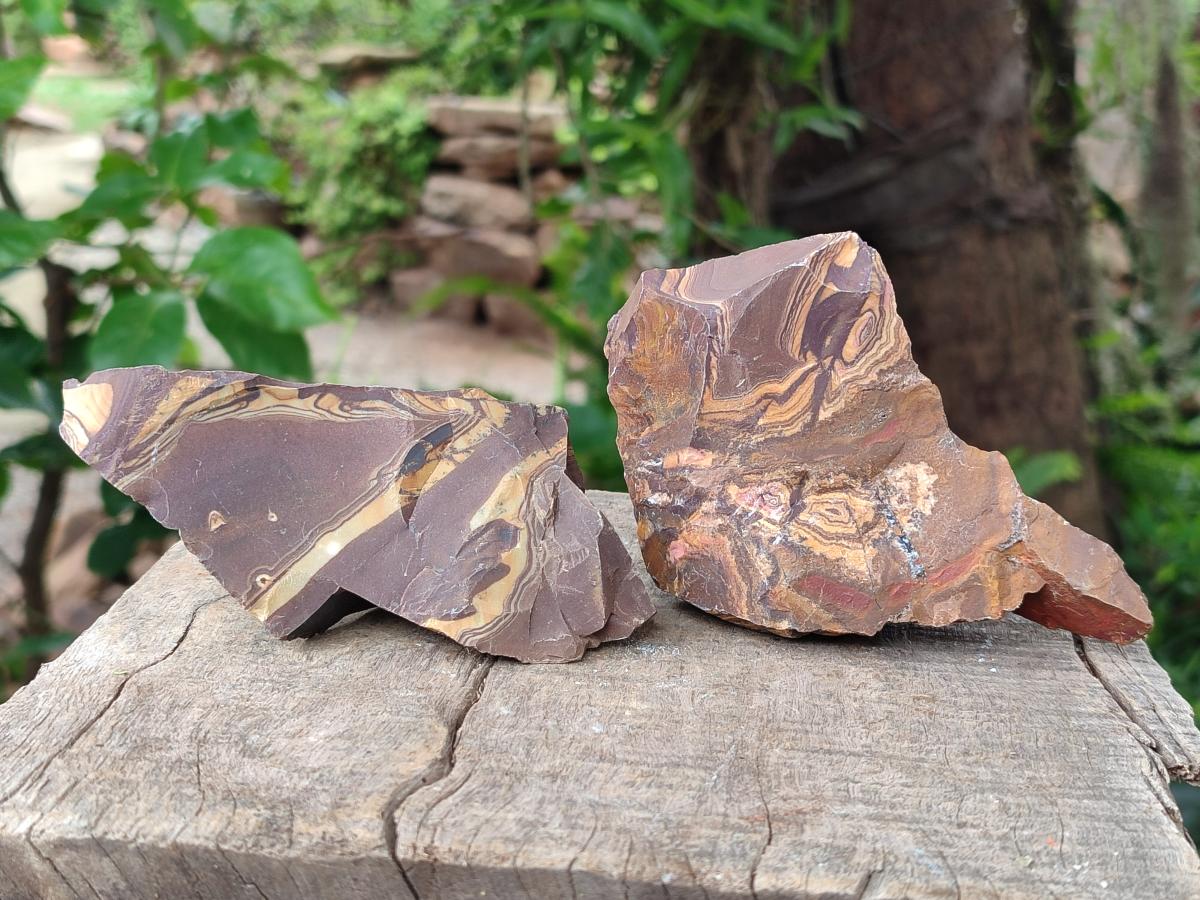 Natural Nguni Jasper Cobbed Specimens x 12 From Northern Cape, South Africa - Toprock Gemstones and Minerals 