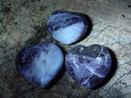 Polished Large Lepidolite and Smokey Quartz Hearts x 12 From Ambatondrazaka, Madagascar - Toprock Gemstones and Minerals 