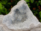Natural Blue Celestite Geode Specimens x 2 From Sakoany, Madagascar - Toprock Gemstones and Minerals 