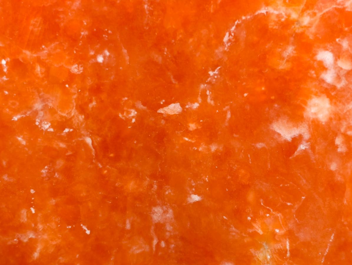 Polished Large Deep Orange Calcite Standing Free Form x 1 From Madagascar - Toprock Gemstones and Minerals 