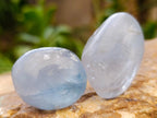 Polished Blue Celestite Free Forms x 40 From Sakoany, Madagascar - Toprock Gemstones and Minerals 