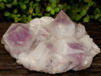 Natural Jacaranda Amethyst Crystal Clusters x 2 From Mumbwa, Zambia - Toprock Gemstones and Minerals 