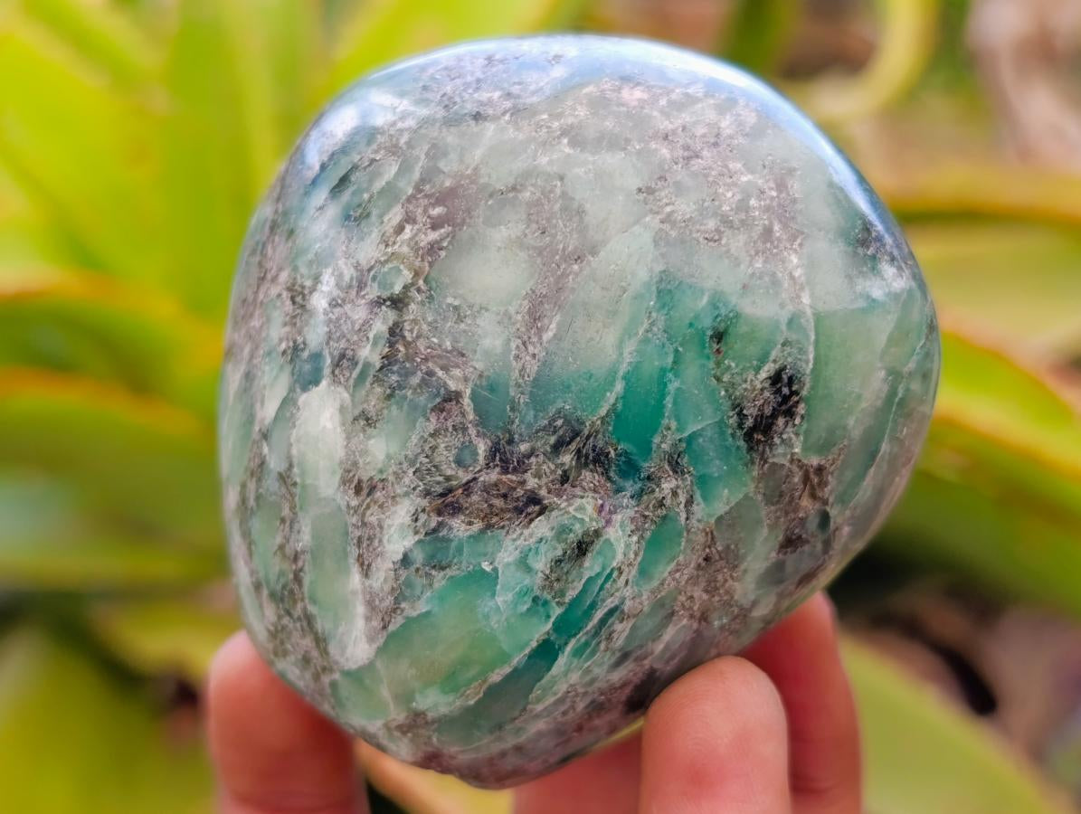 Polished Emerald Mica 'Mutokolite' Standing Free Forms x 4 From Mutoko, Zimbabwe - Toprock Gemstones and Minerals 