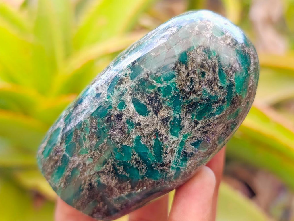 Polished Emerald Mica 'Mutokolite' Standing Free Forms x 4 From Mutoko, Zimbabwe - Toprock Gemstones and Minerals 